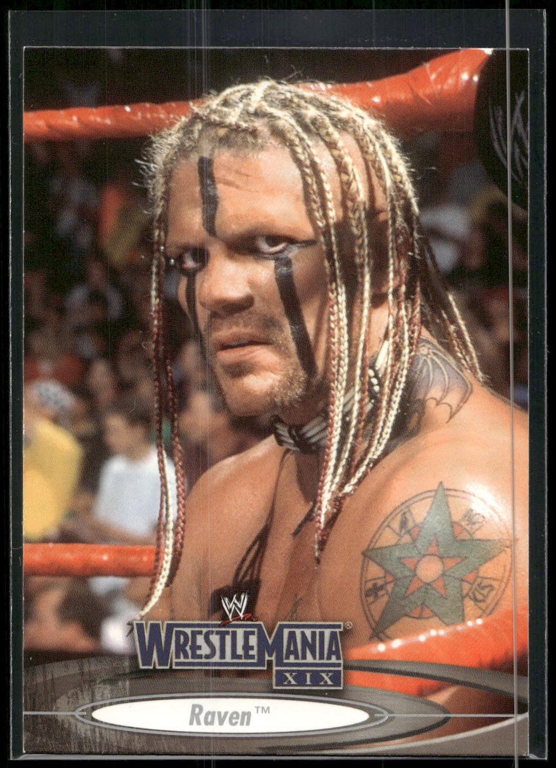 2003 Fleer WWE WrestleMania XIX #45 Raven