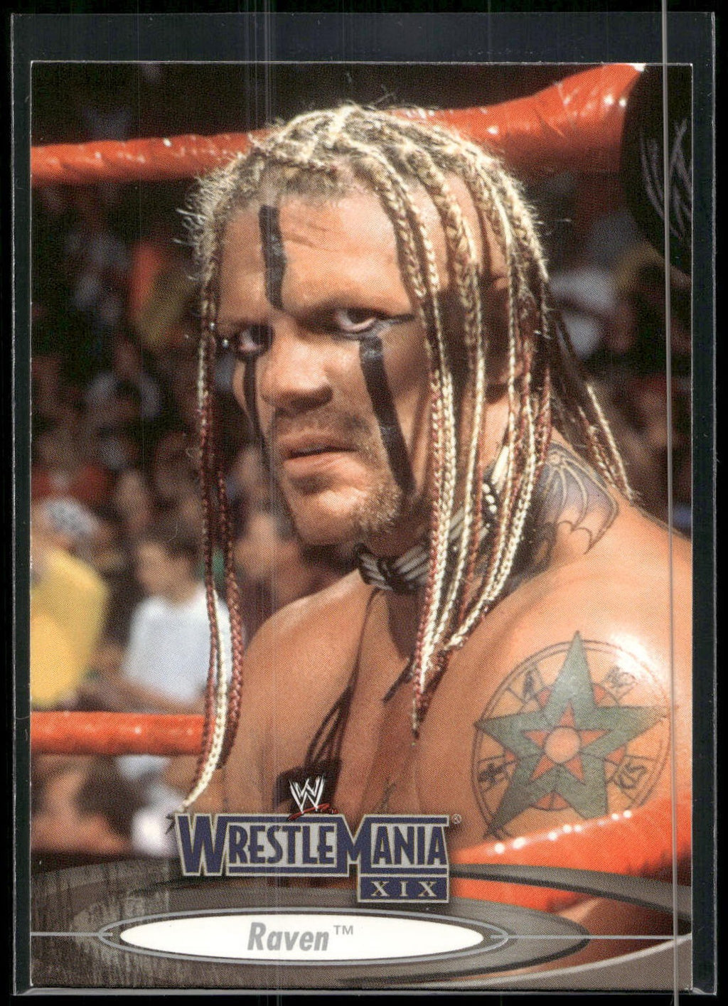 2003 Fleer WWE WrestleMania XIX #45 Raven