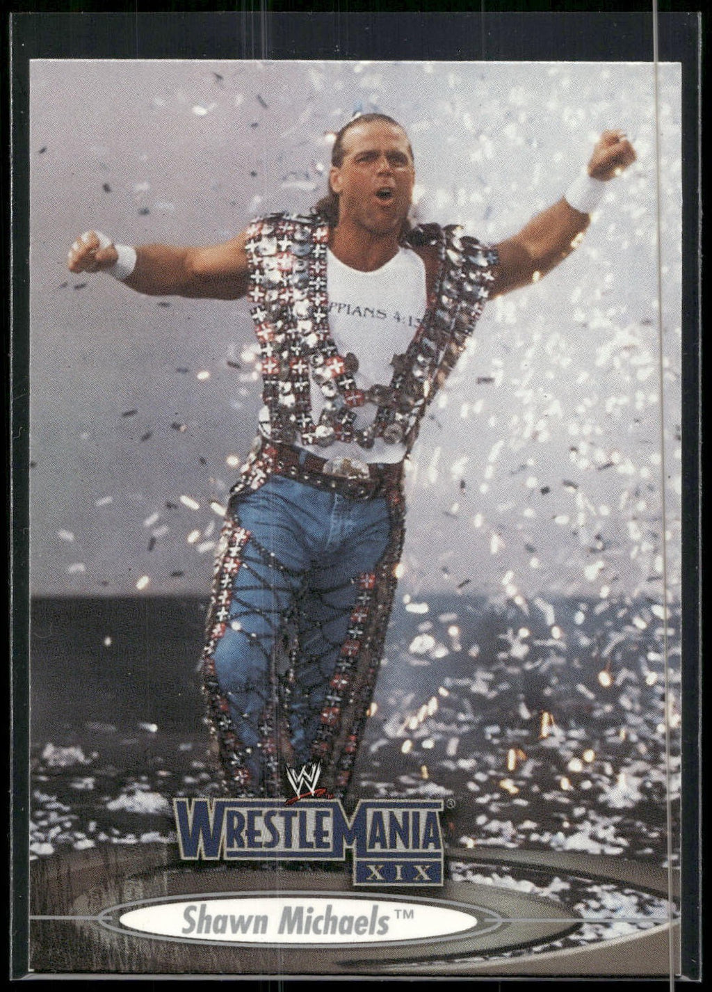 2003 Fleer WWE WrestleMania XIX #40 Shawn Michaels