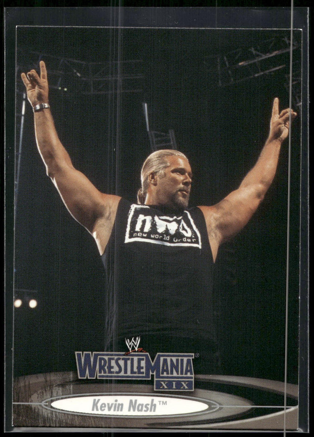 2003 Fleer WWE WrestleMania XIX #42 Kevin Nash