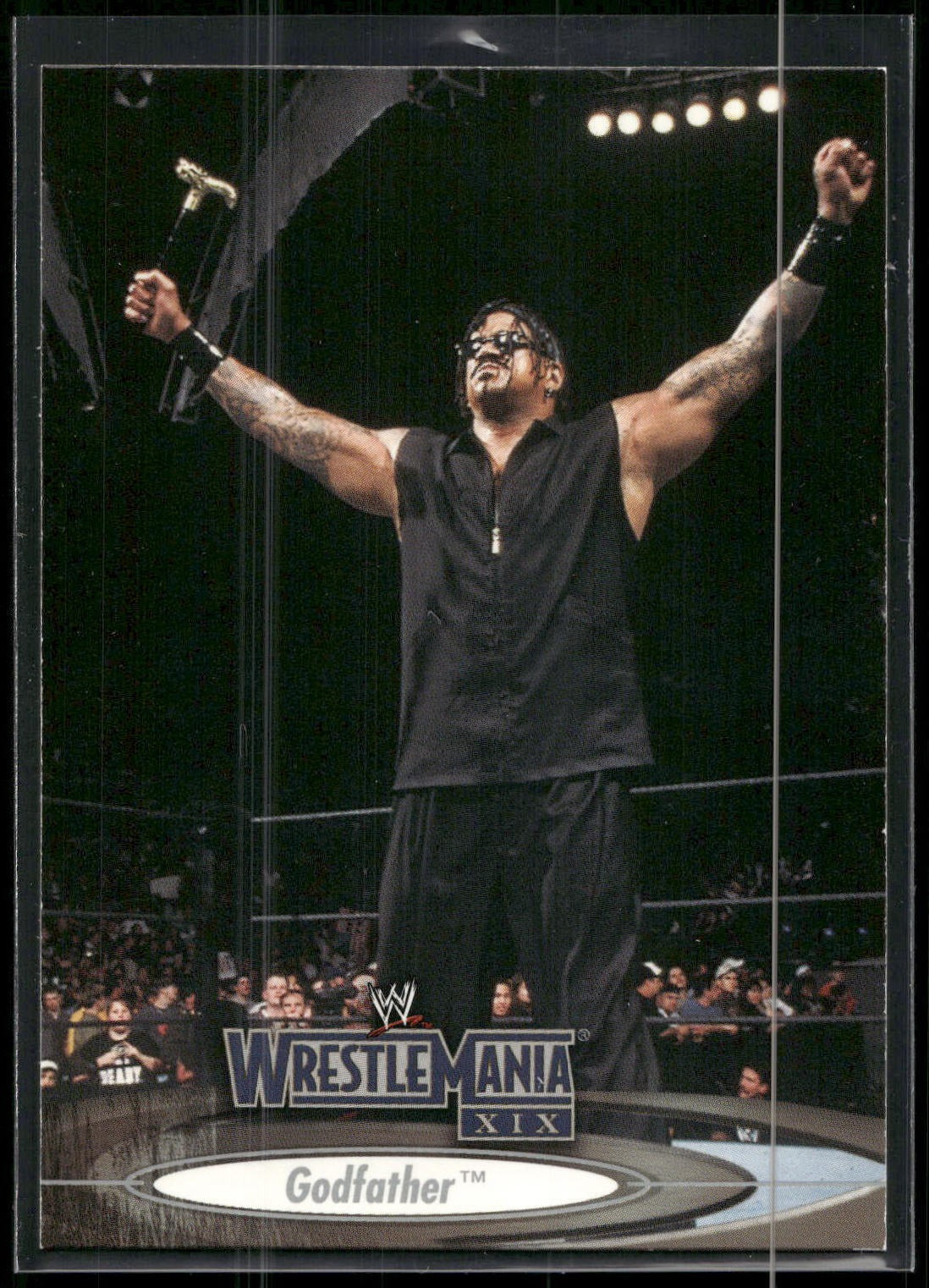 2003 Fleer WWE WrestleMania XIX #38 Godfather