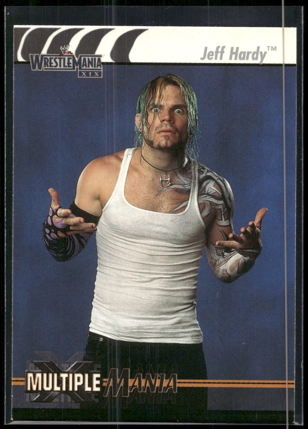 2003 Fleer WWE WrestleMania XIX #87 Jeff Hardy