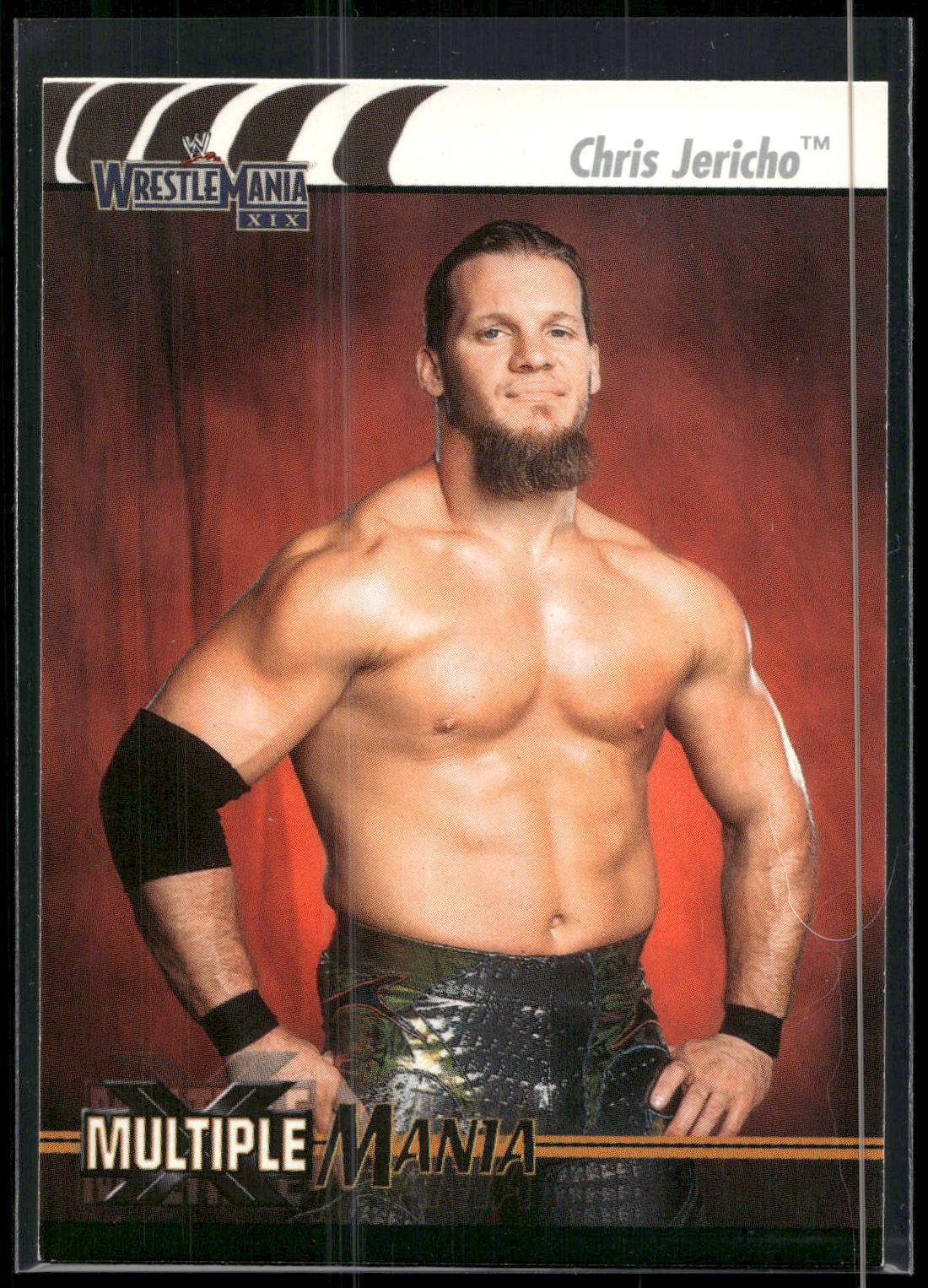 2003 Fleer WWE WrestleMania XIX #82 Chris Jericho