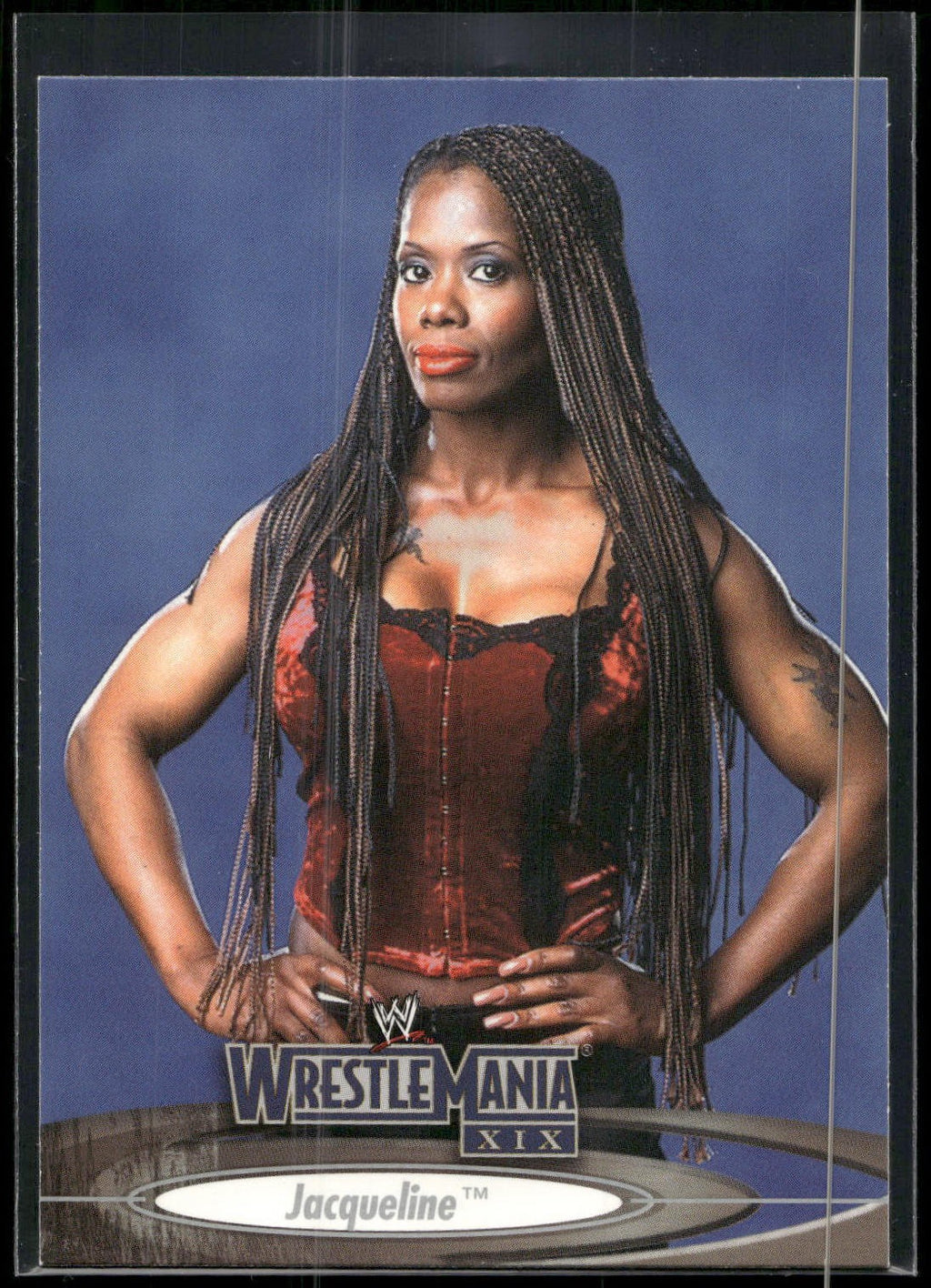 2003 Fleer WWE WrestleMania XIX #72 Jacqueline
