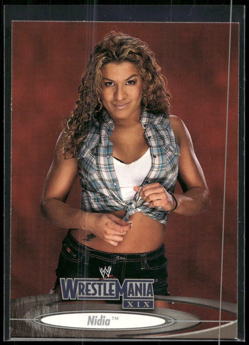 2003 Fleer WWE WrestleMania XIX #69 Nidia