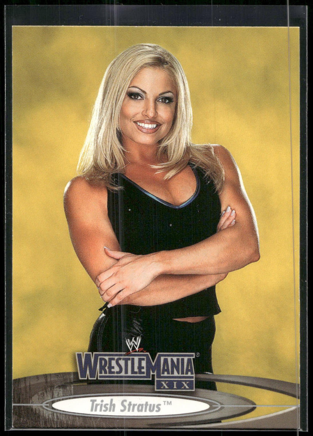 2003 Fleer WWE WrestleMania XIX #63 Trish Stratus