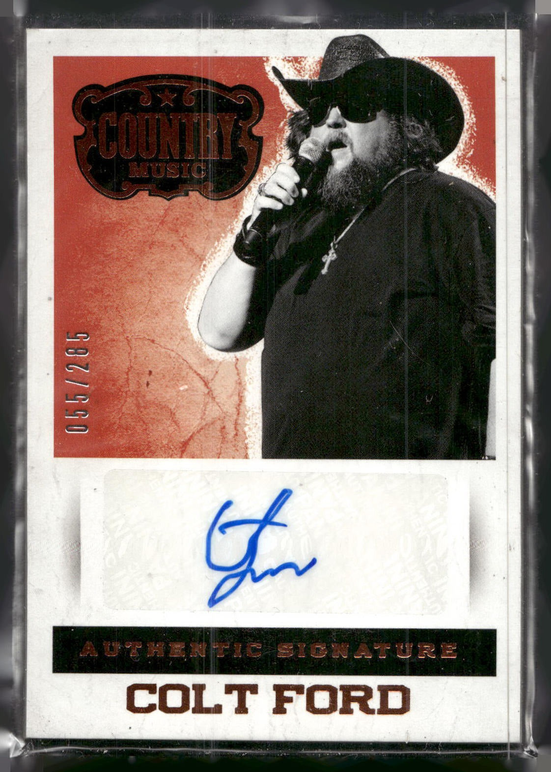 2014 Panini Country Music #S-CF Colt Ford Signatures