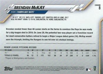 2020 Topps Chrome Ben Baller Edition #8 Brendan McKay BGS 9.5