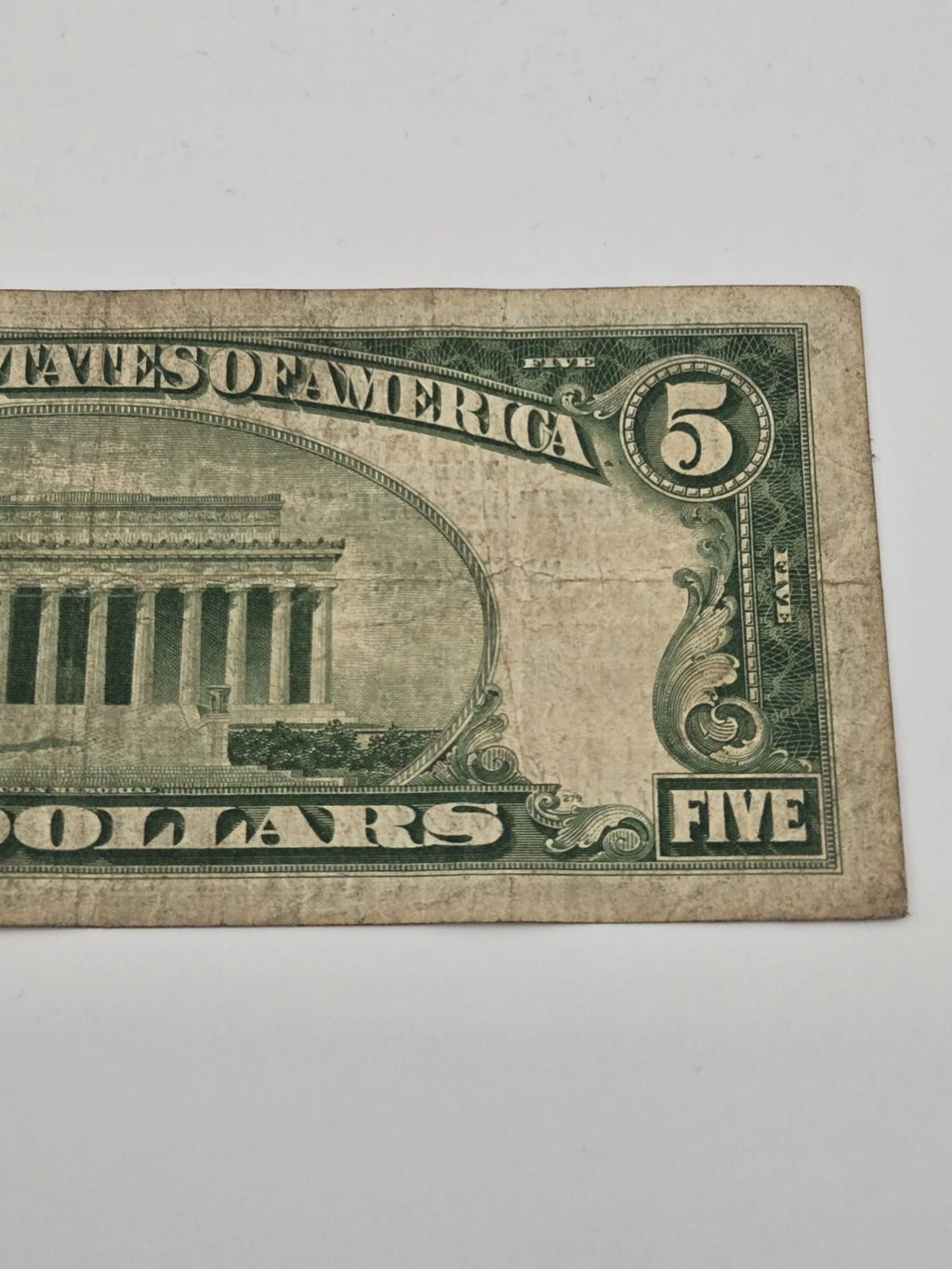 1929 $5 Federal Reserve Bank Note New York Fr. 1850-B Brown Seal Paper Money