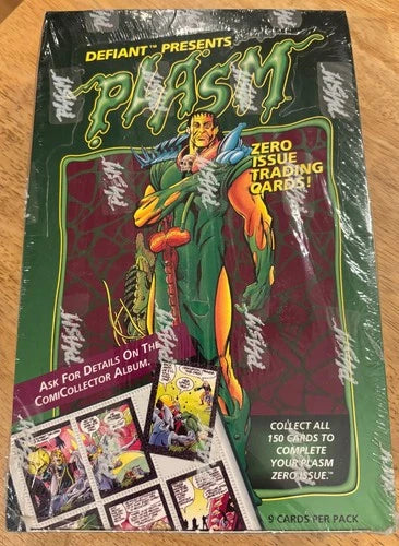 1993 Defiant Plasm Zero Org Sealed Box 36 Packs