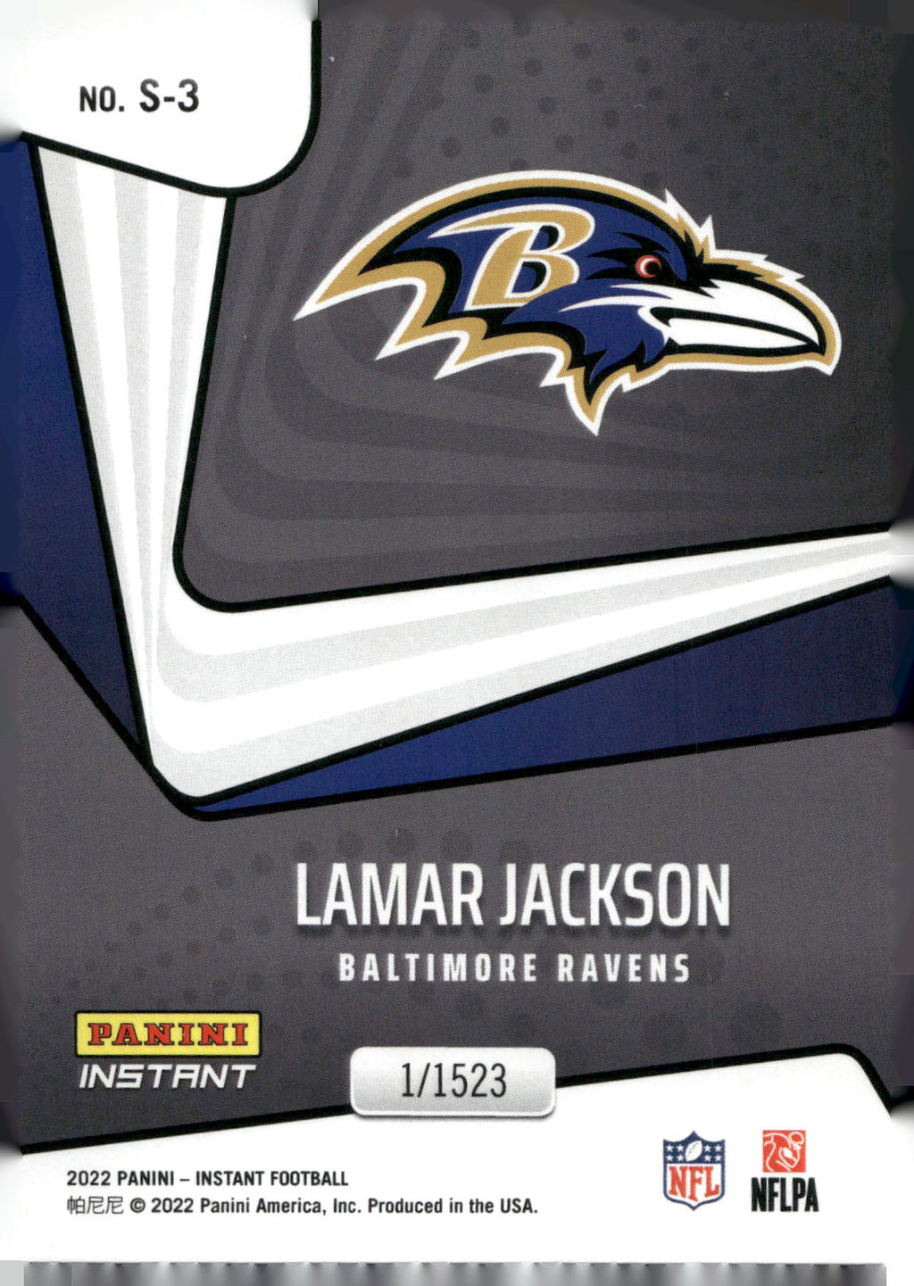 2022 Panini Instant NFL Supernova Complete 24-Card Set 1/1523