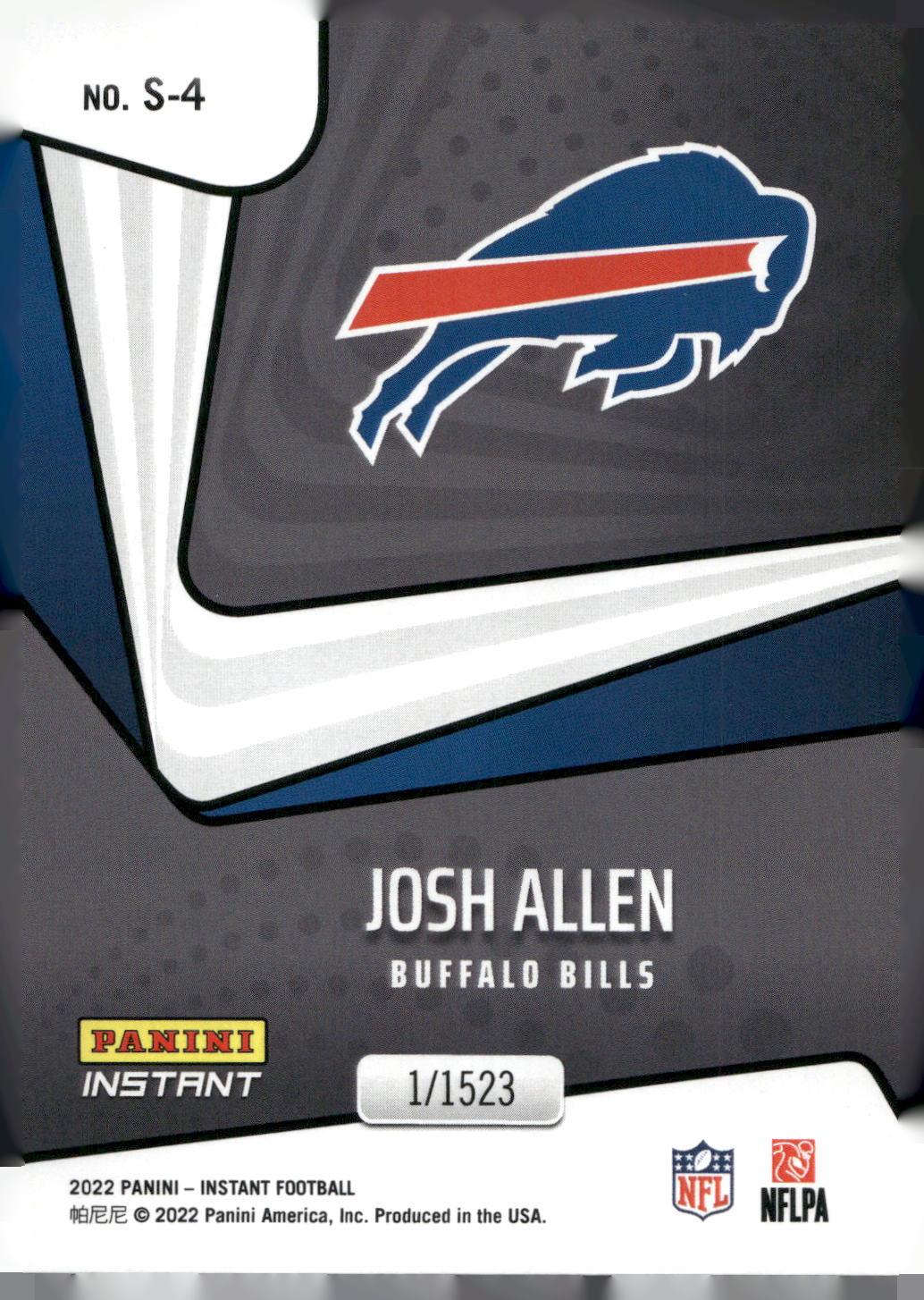 2022 Panini Instant NFL Supernova Complete 24-Card Set 1/1523
