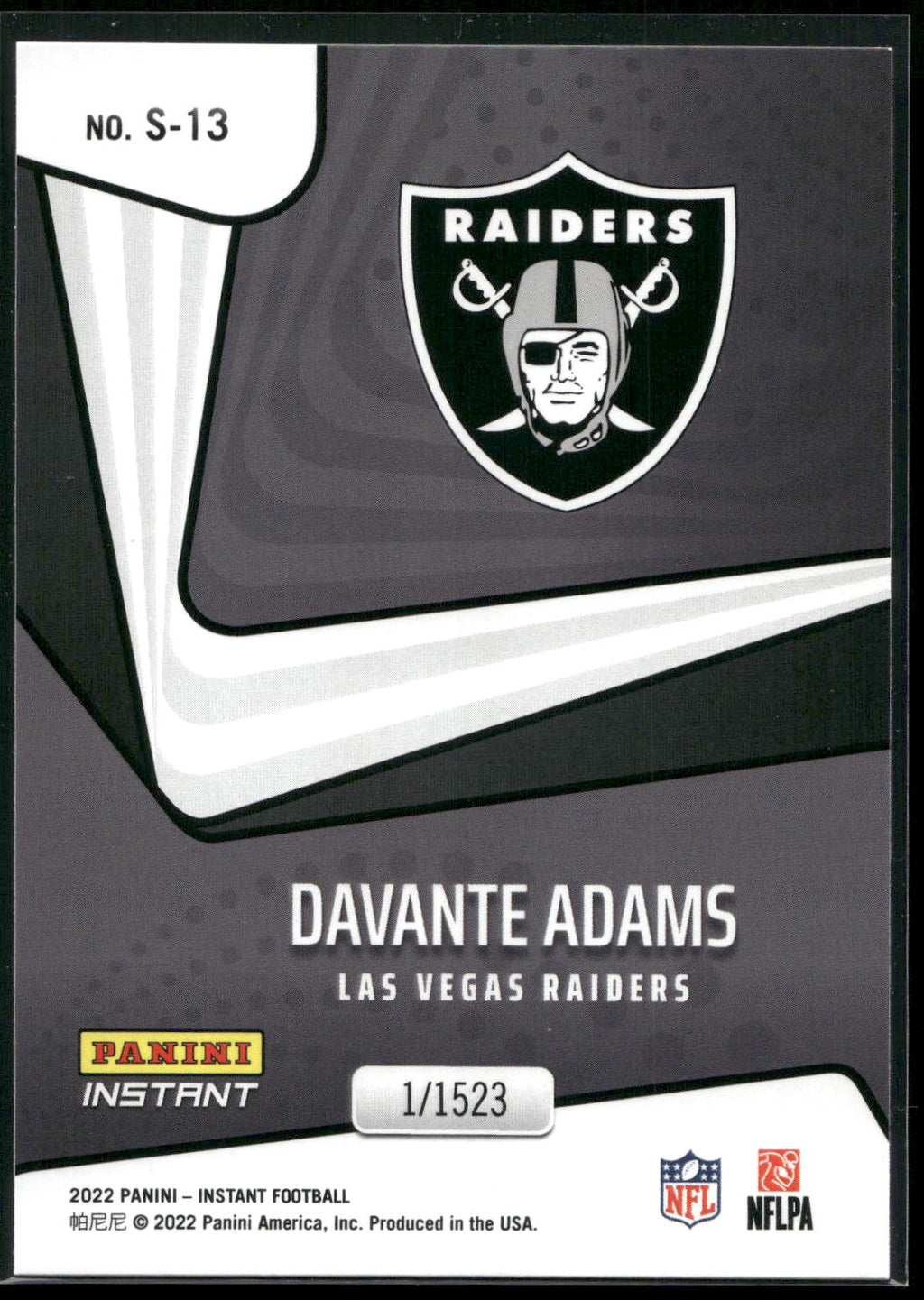 2022 Panini Instant NFL Supernova Complete 24-Card Set 1/1523