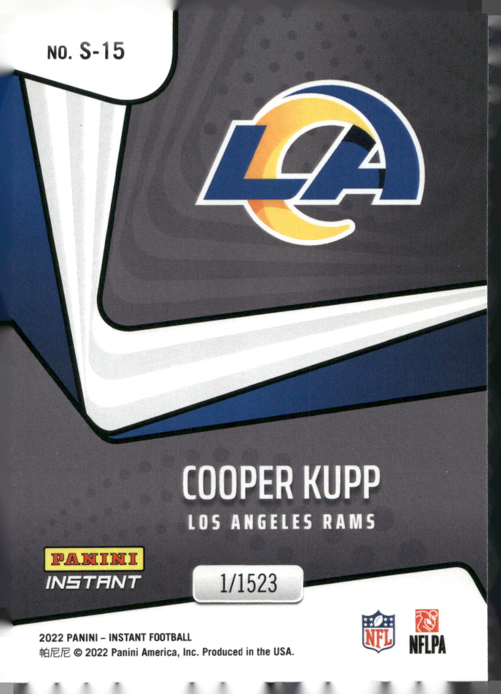 2022 Panini Instant NFL Supernova Complete 24-Card Set 1/1523
