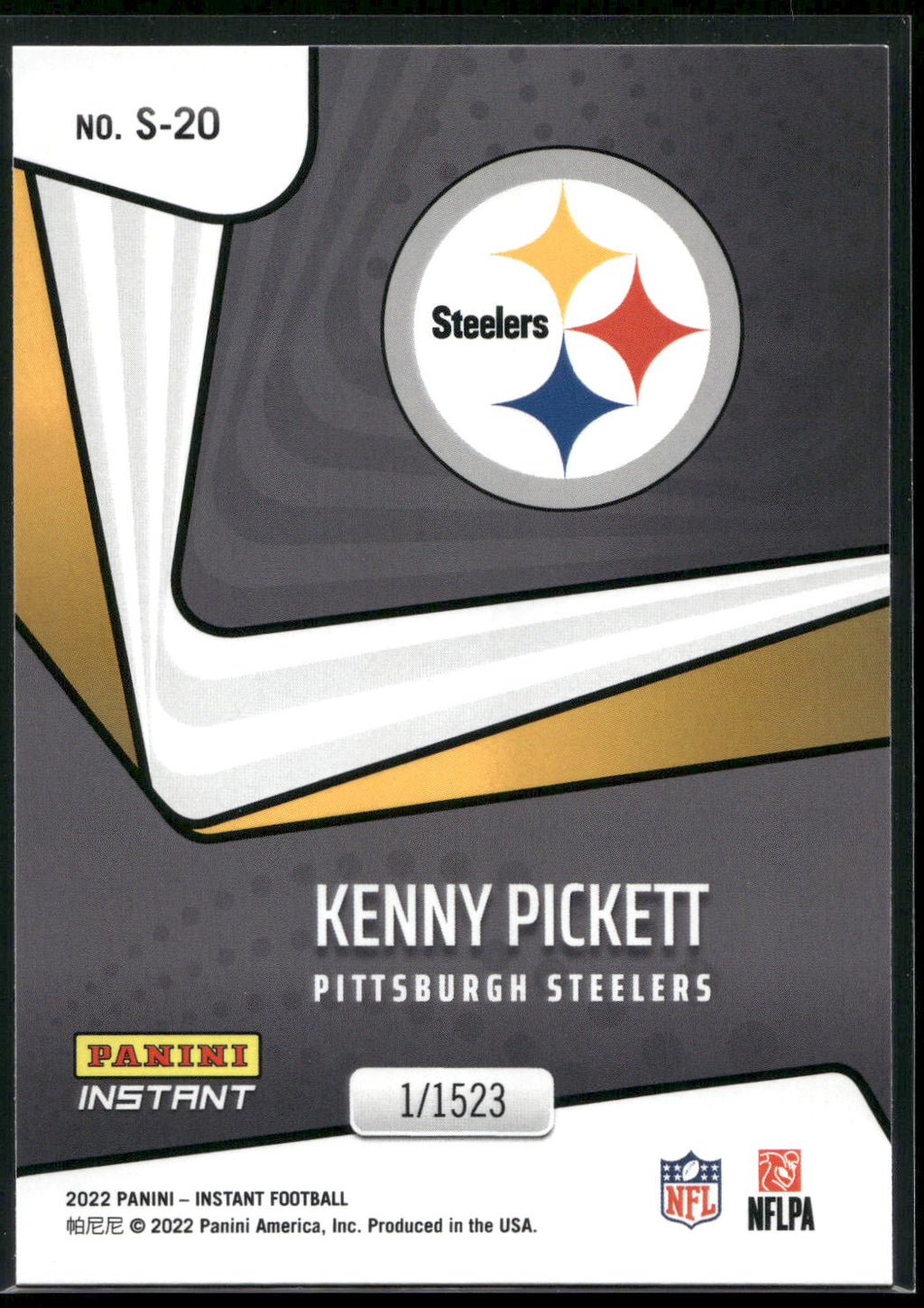 2022 Panini Instant NFL Supernova Complete 24-Card Set 1/1523