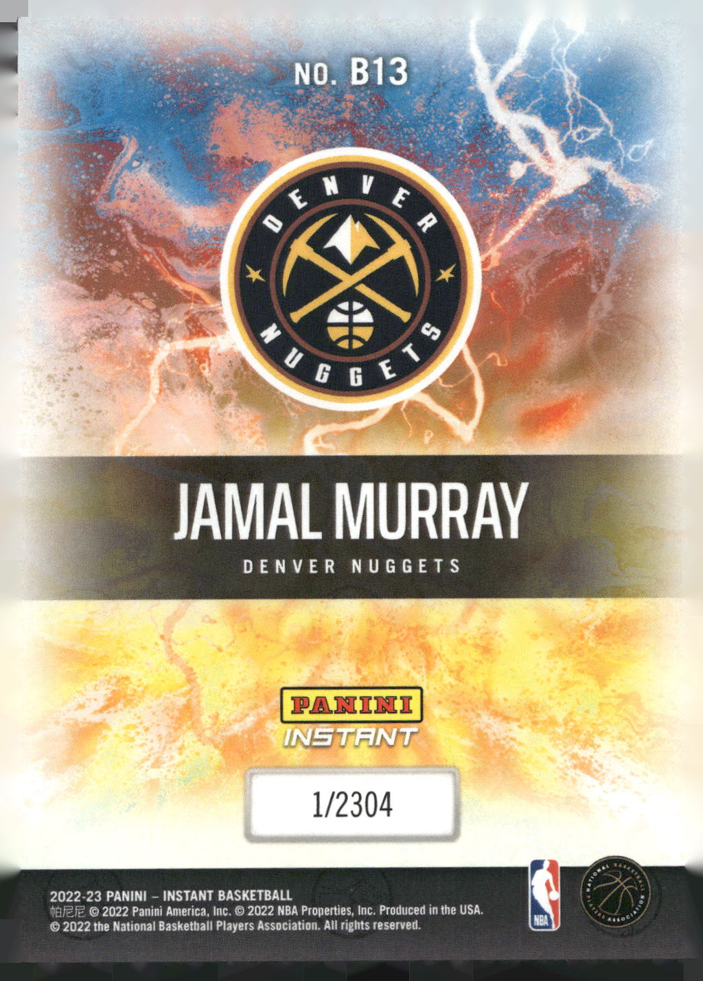 2022-23 Panini Instant NBA Breakaway Card Set