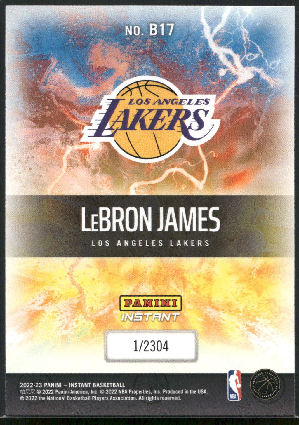 2022-23 Panini Instant NBA Breakaway Card Set