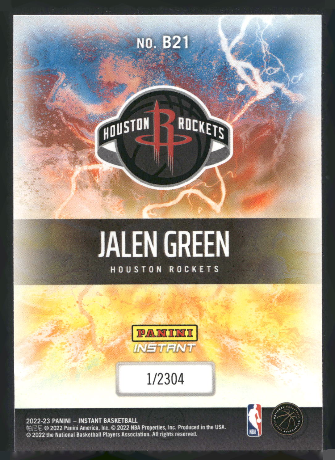 2022-23 Panini Instant NBA Breakaway Card Set