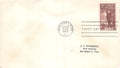 1950-1955 US First Day Cover Envelope Lot of 2
