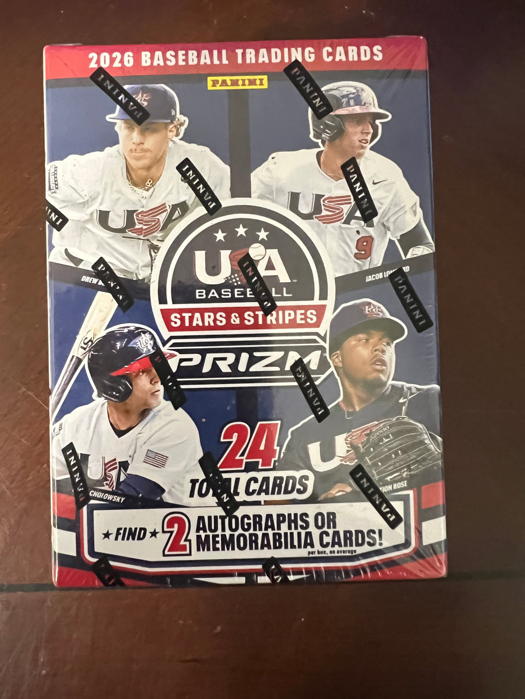 2026 Panini Stars & Stripes Baseball Prizm Blaster Box