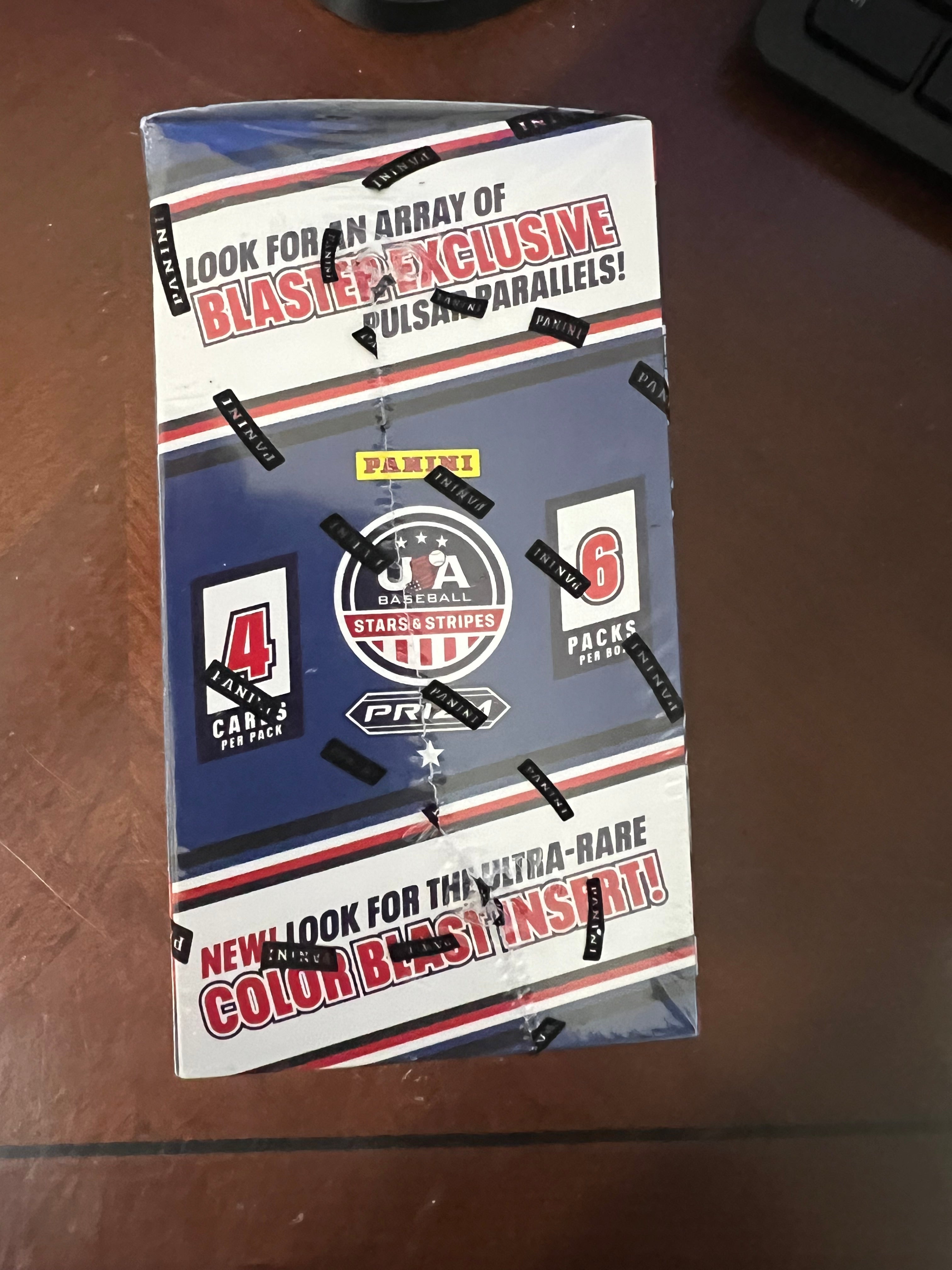 2026 Panini Stars & Stripes Baseball Prizm Blaster Box