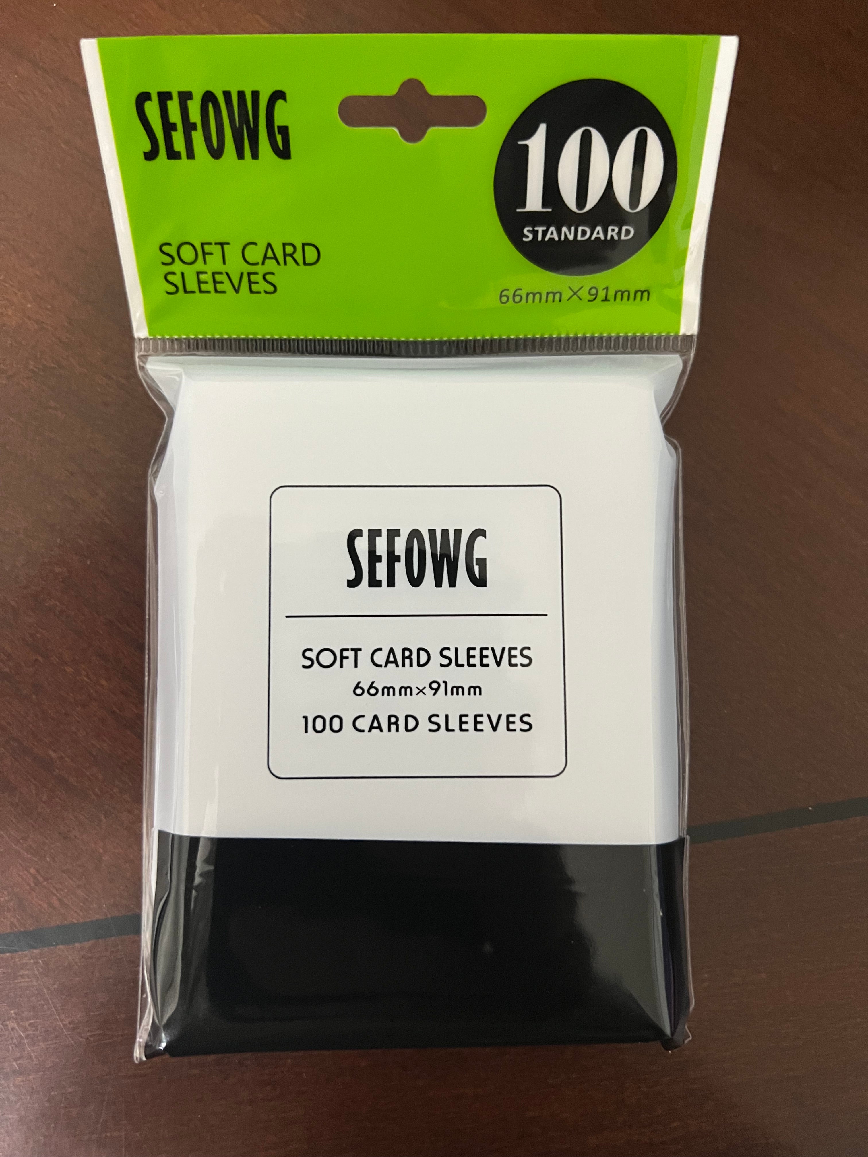 100 Standard Soft Card Sleeves (Penny Sleeves)