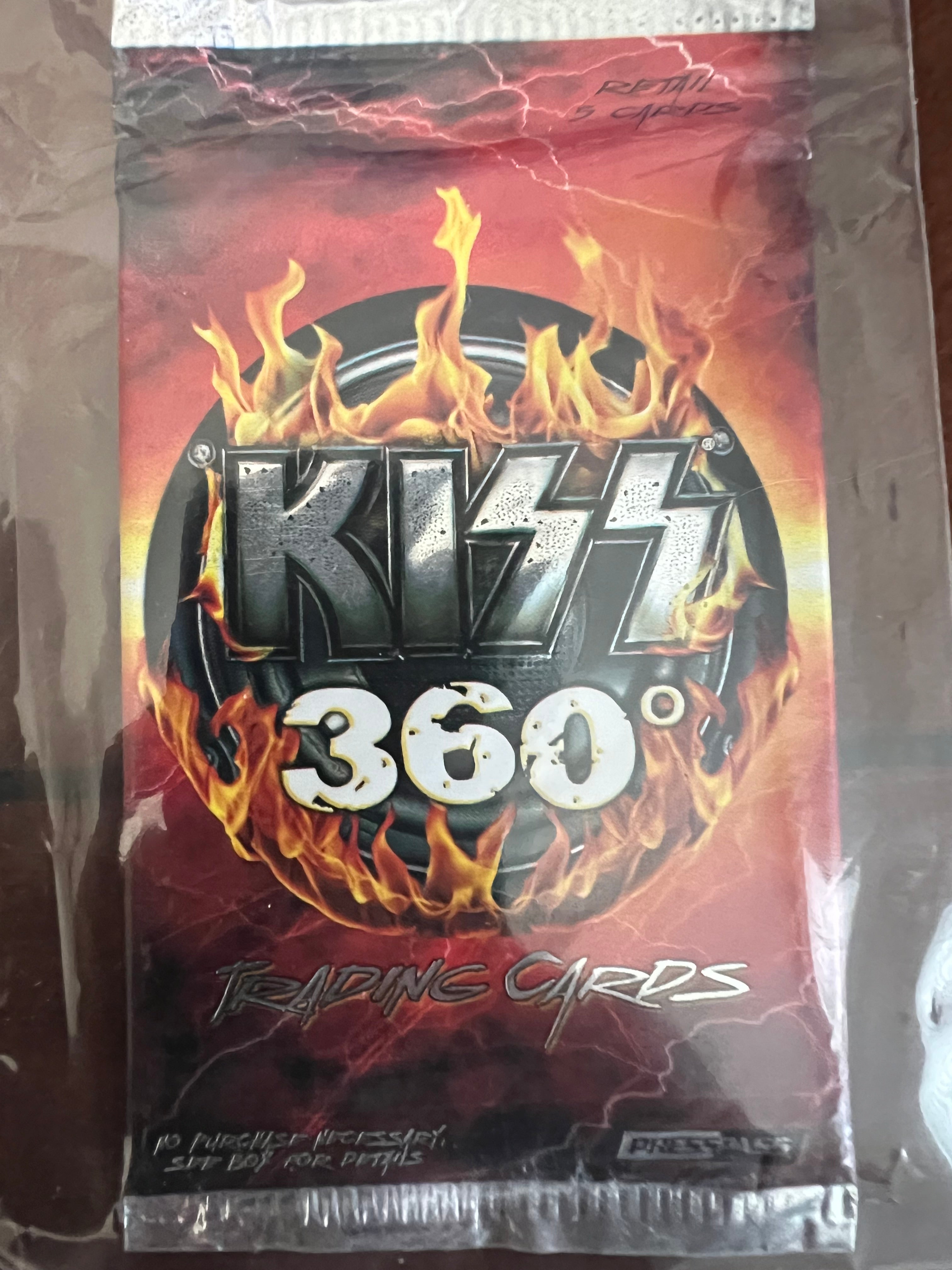 2009 Press Pass KISS 360 Trading Card Pack Retail 5 Cards