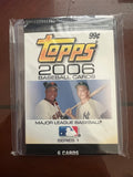 2006 Topps Baseball Series 1 - 6-Card Pack
