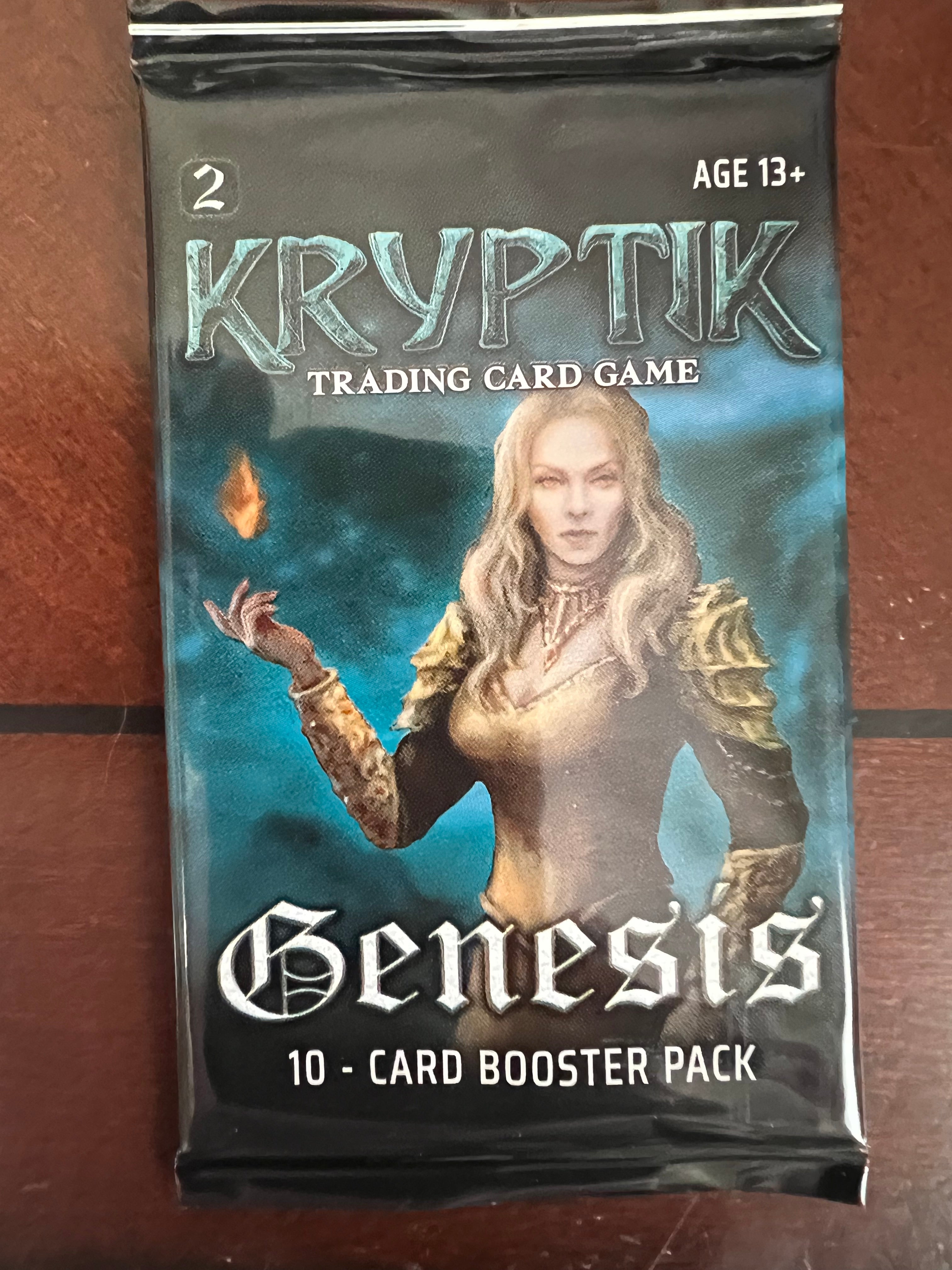 2023 Kryptik TCG Genesis Wave 2 Roza Pack Art Varation 2