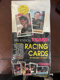 1992 TRAKS Racing Cards Hobby Sealed Box 36 Packs