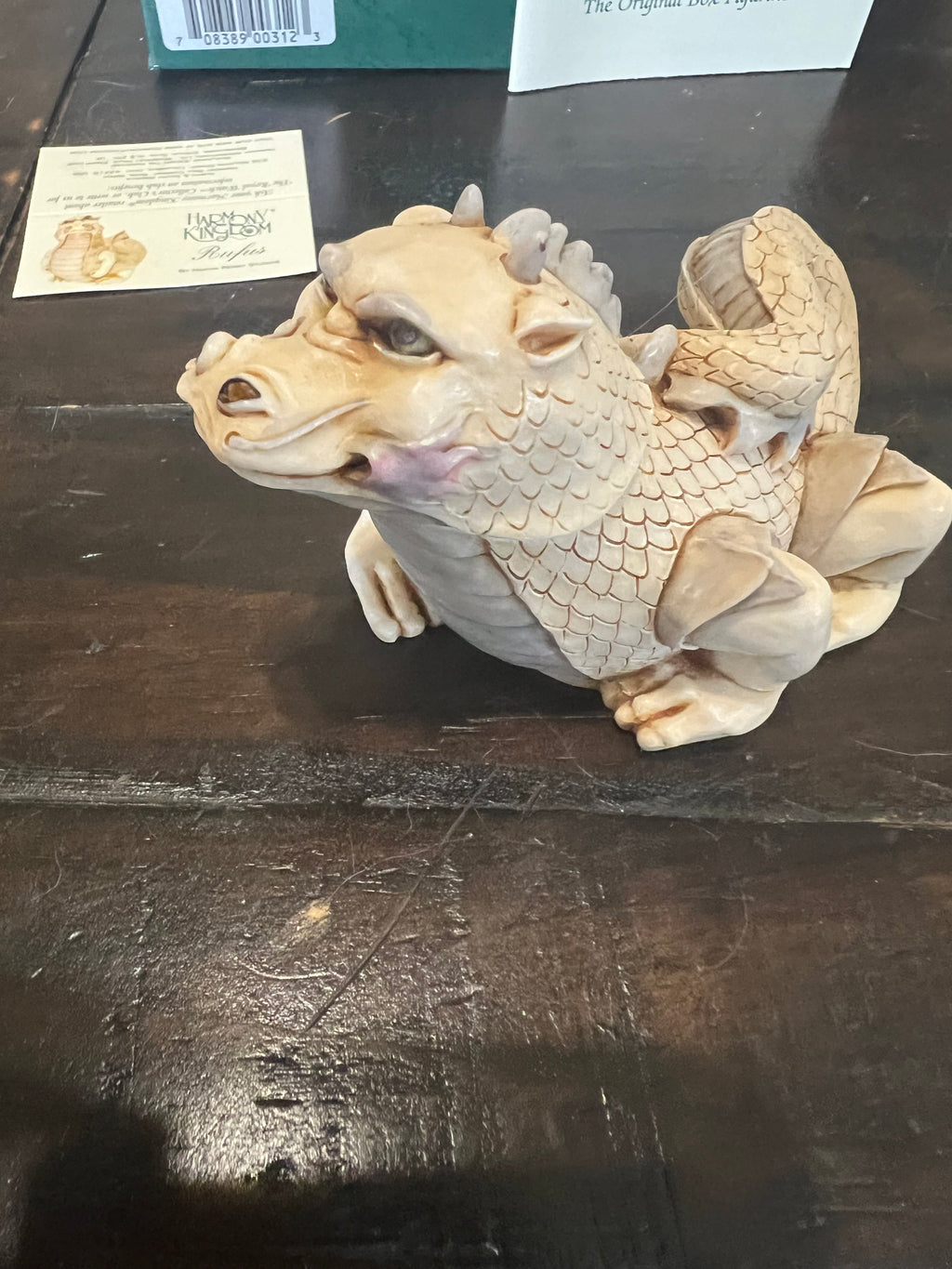 2002 Harmony Kingdom Rufus Dragon Signed 1268/5000