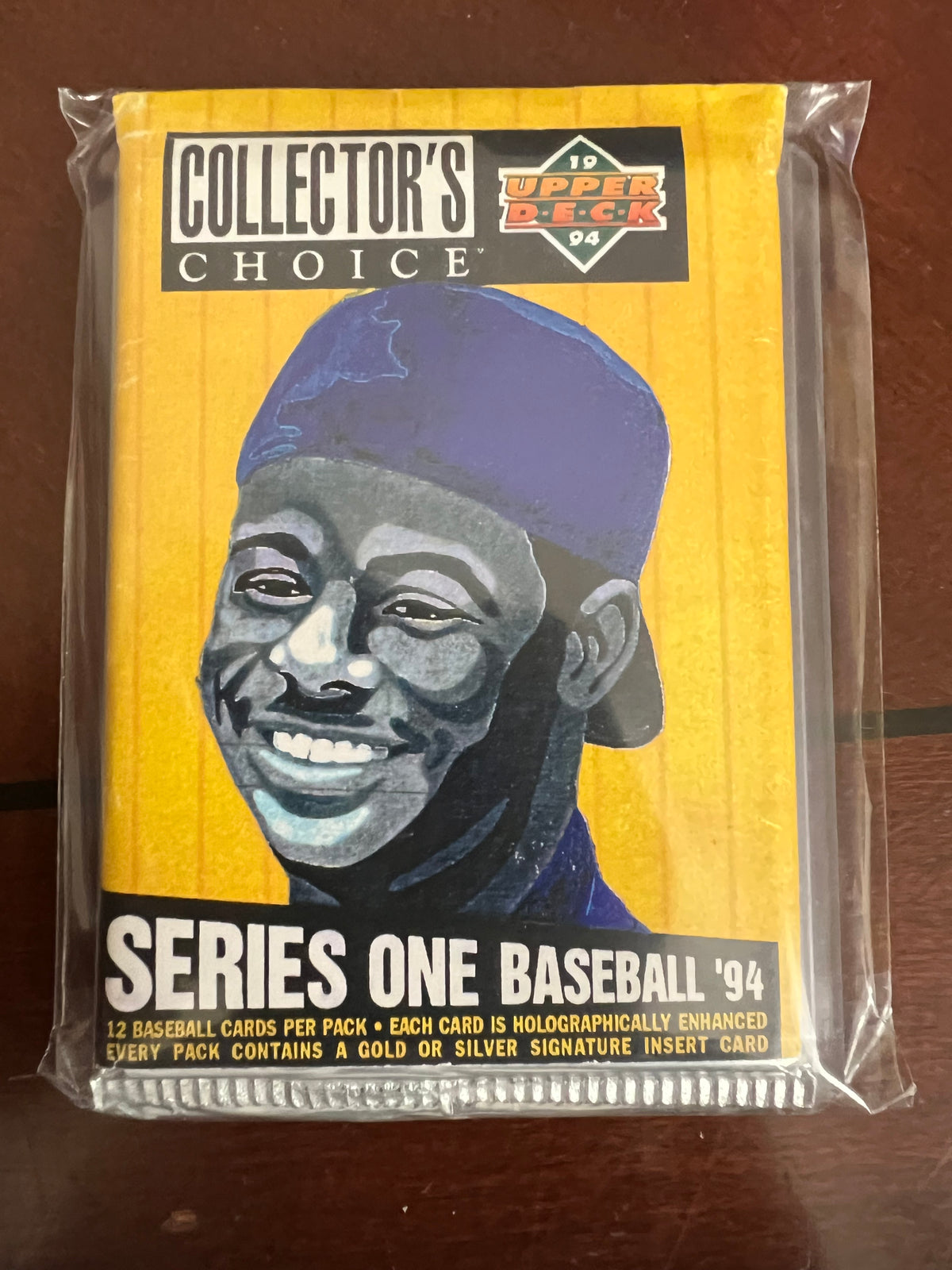 1994 Upper Deck Collector's Choice Series 1 Baseball Rare Yellow Ken Griffey Jr Pack