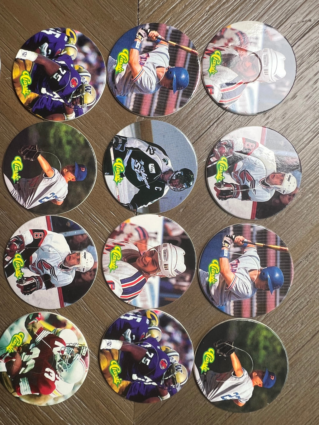 1993 Classic Tonx II Four Sport Lot 15 Slammers 24 Milkcaps
