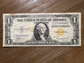 1935A $1 Silver Certificate Yellow Seal North Africa WWII Emergency Note Fr2306