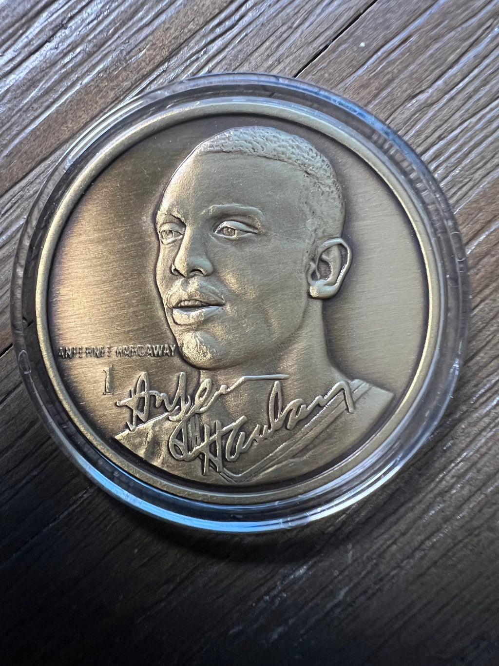 Highland Mint Anfernee Hardaway Bronze Coin Orlando Magic /25000