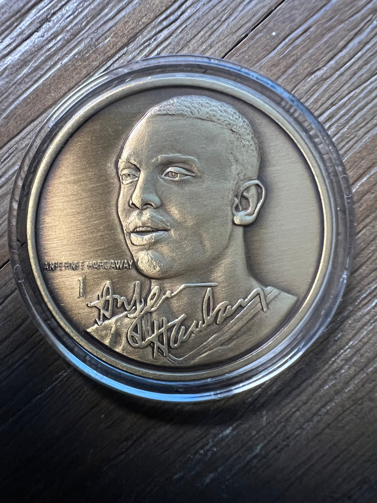 Highland Mint Anfernee Hardaway Bronze Coin Orlando Magic /25000