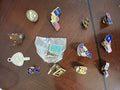 Vintage Lapel Pin Lot 12pc Masonic Shriners AFA Military Moose Fraternal Pins