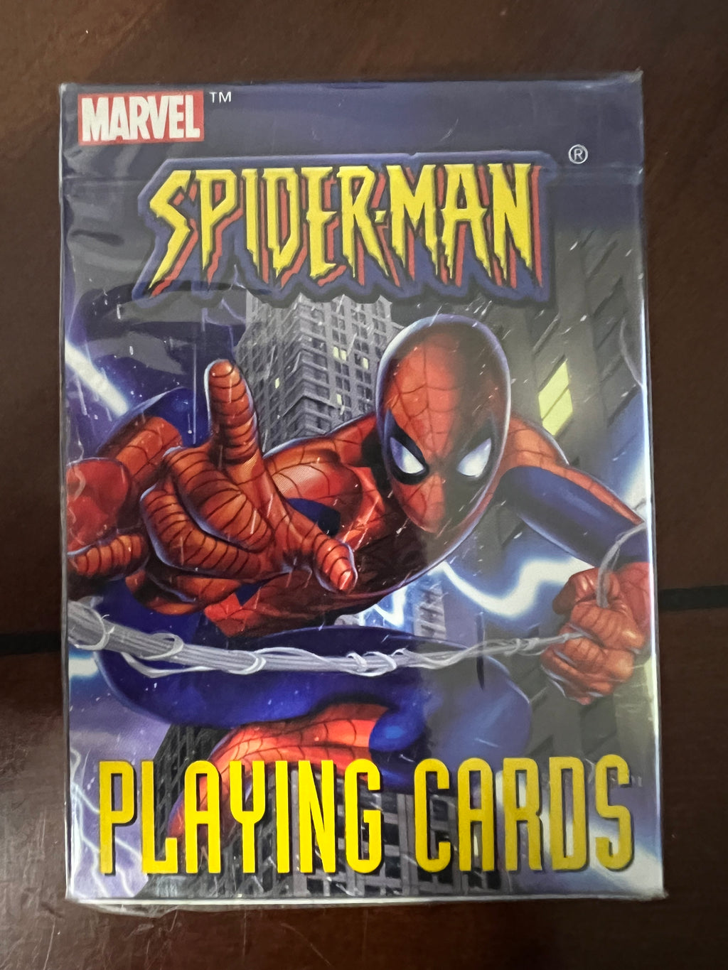 2003 Marvel Spider-Man Playing Cards Deck USPC Greg Horn Art Sealed