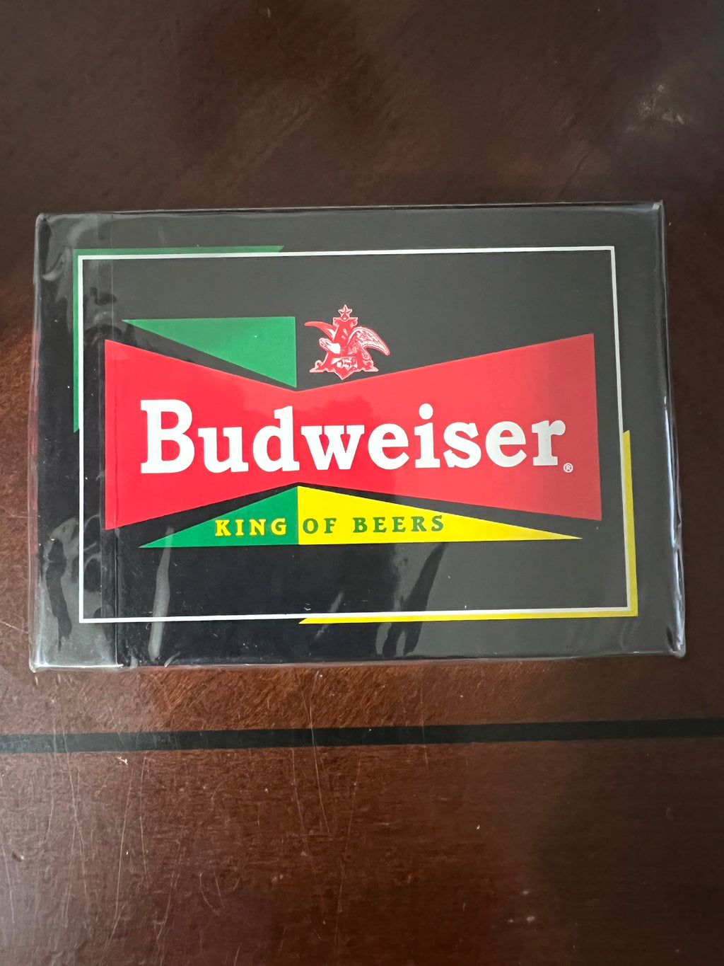Vintage Budweiser King of Beers Poker Playing Cards Deck USPCC Sealed