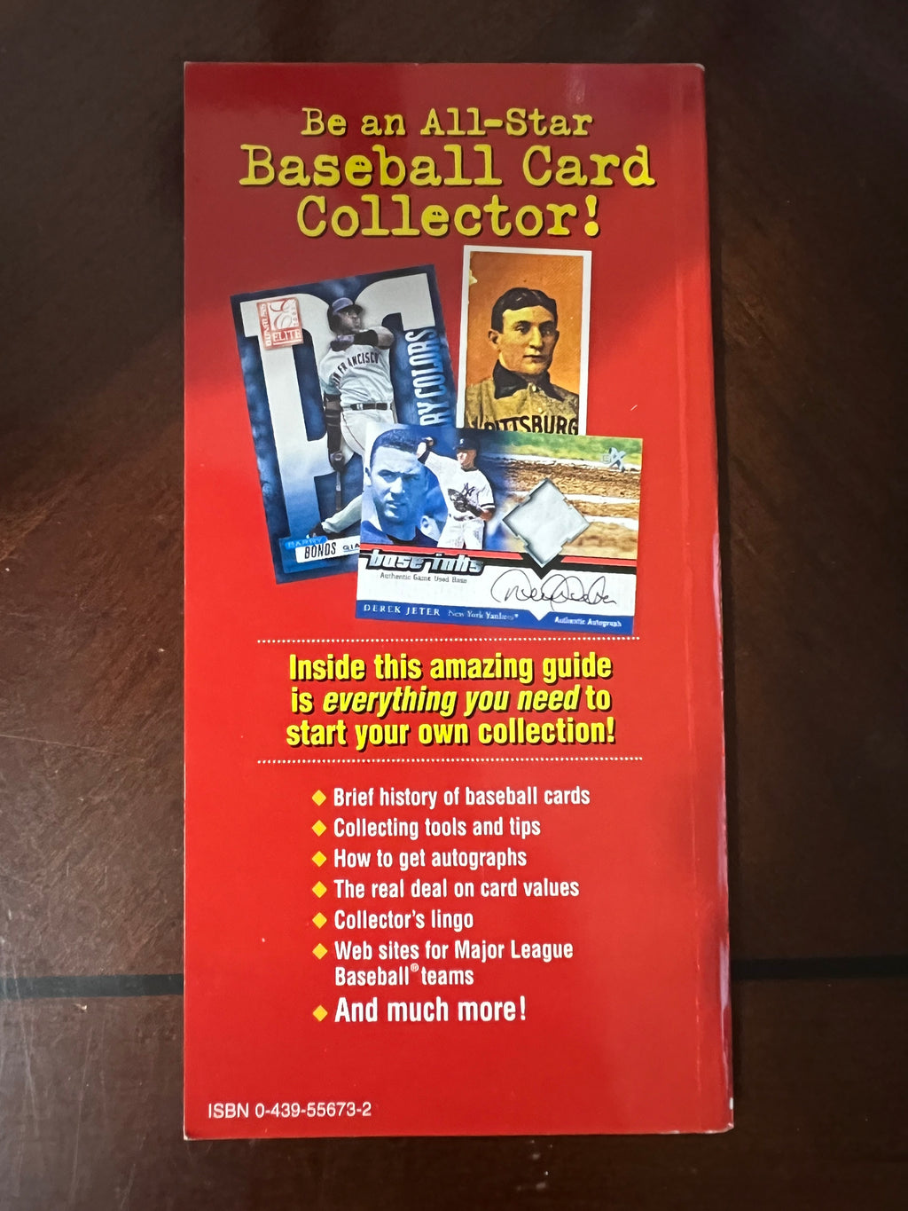 The Major League Baseball Guide to Card Collecting Scholastic Book