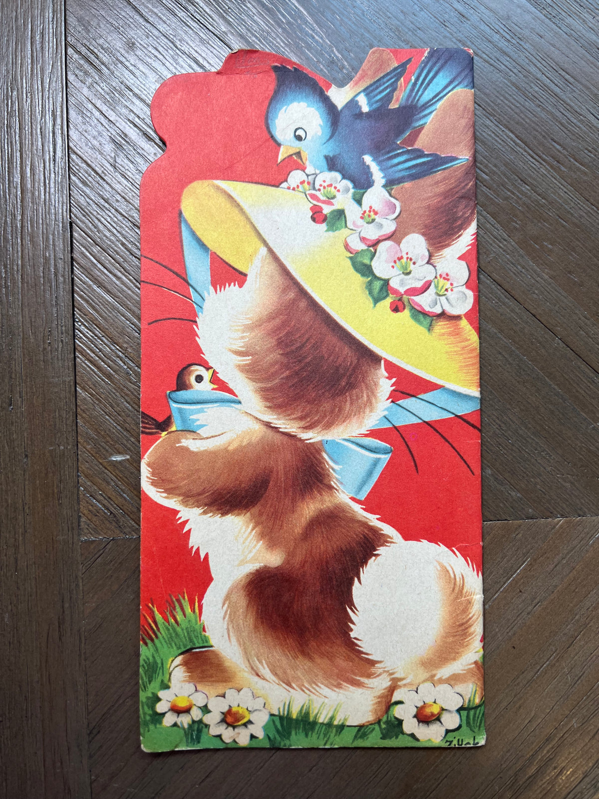 1950 Whitman 1 2 3 Die-Cut Children's Counting Book No. 2954