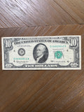 Series 1963 $10 Federal Reserve Note Cleveland Green Seal Hamilton