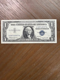 Series 1957B $1 Dollar Silver Certificate Blue Seal George Washington