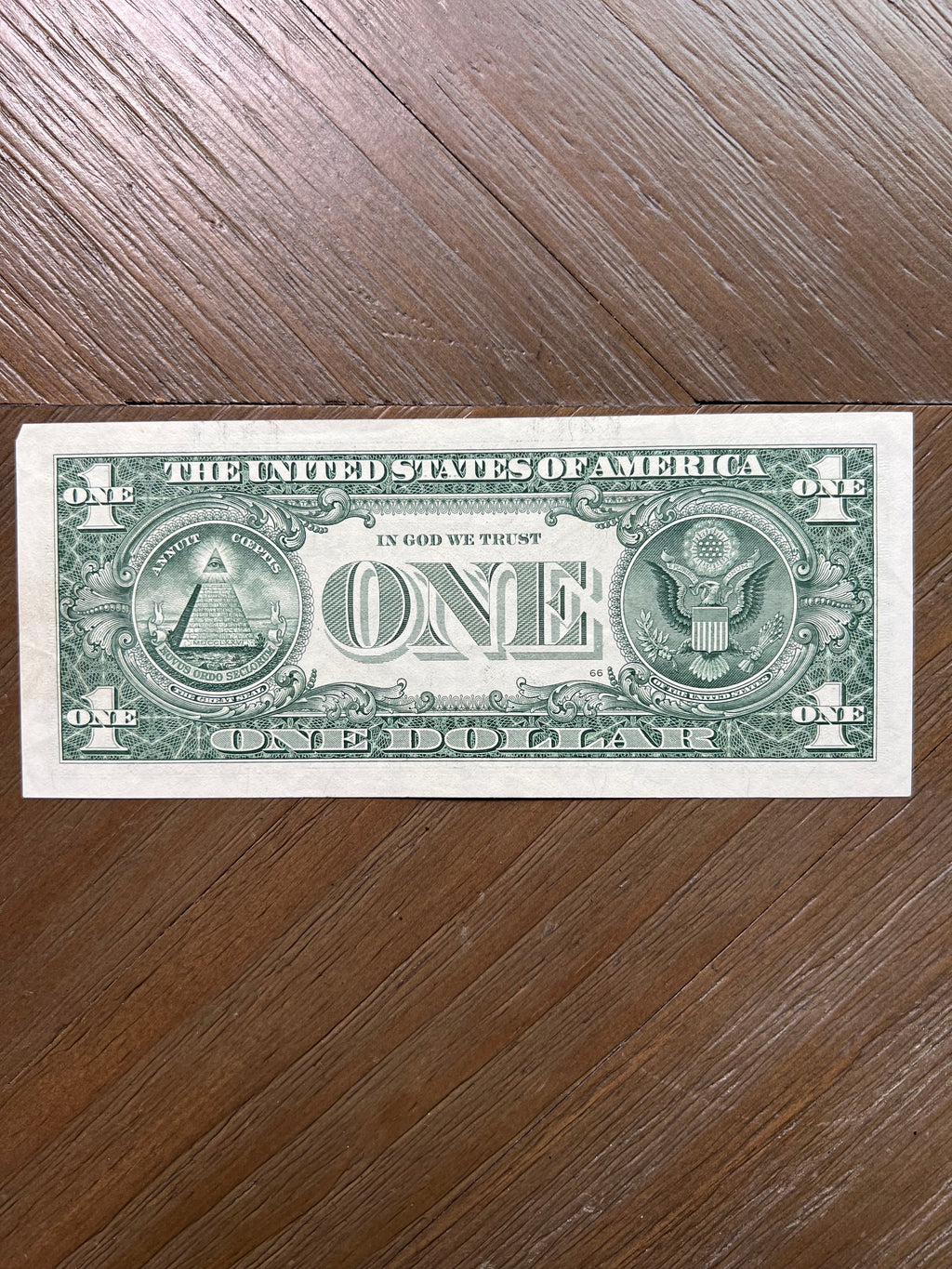 Series 2017 $1 San Francisco Federal Reserve Star Note Replacement Bill