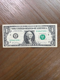 Series 2017 $1 New York Federal Reserve Star Note Replacement Bill