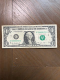 Series 2013 $1 Richmond Federal Reserve Note 59999050 Trinary Fancy Serial