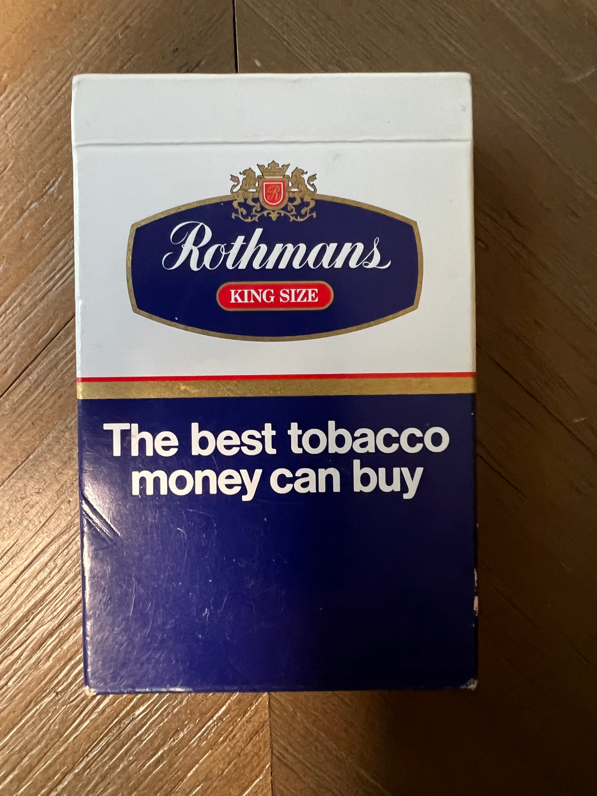 Rothmans King Size Tobacco Promo Playing Cards Sealed Deck
