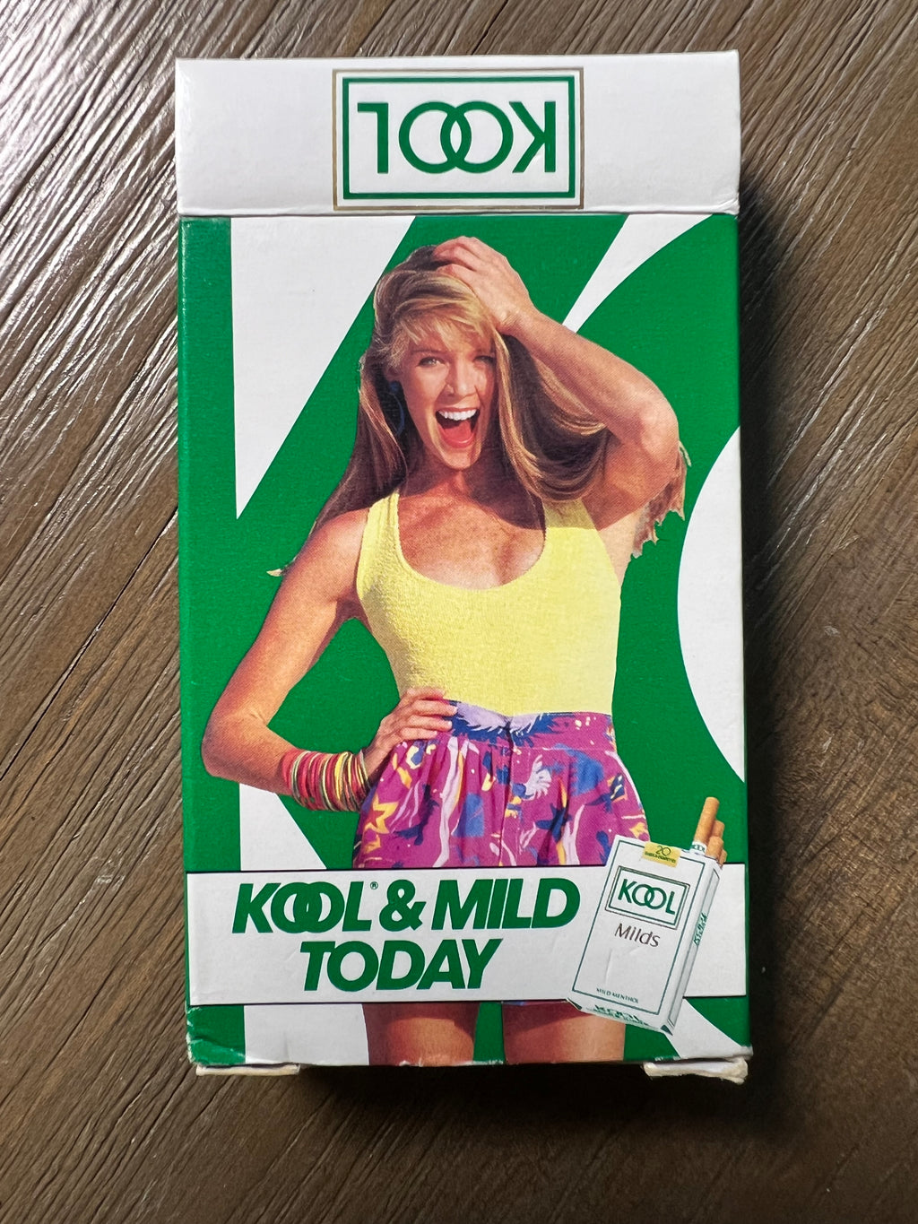 1980s KOOL & Mild Today Promo Playing Cards Sealed Deck