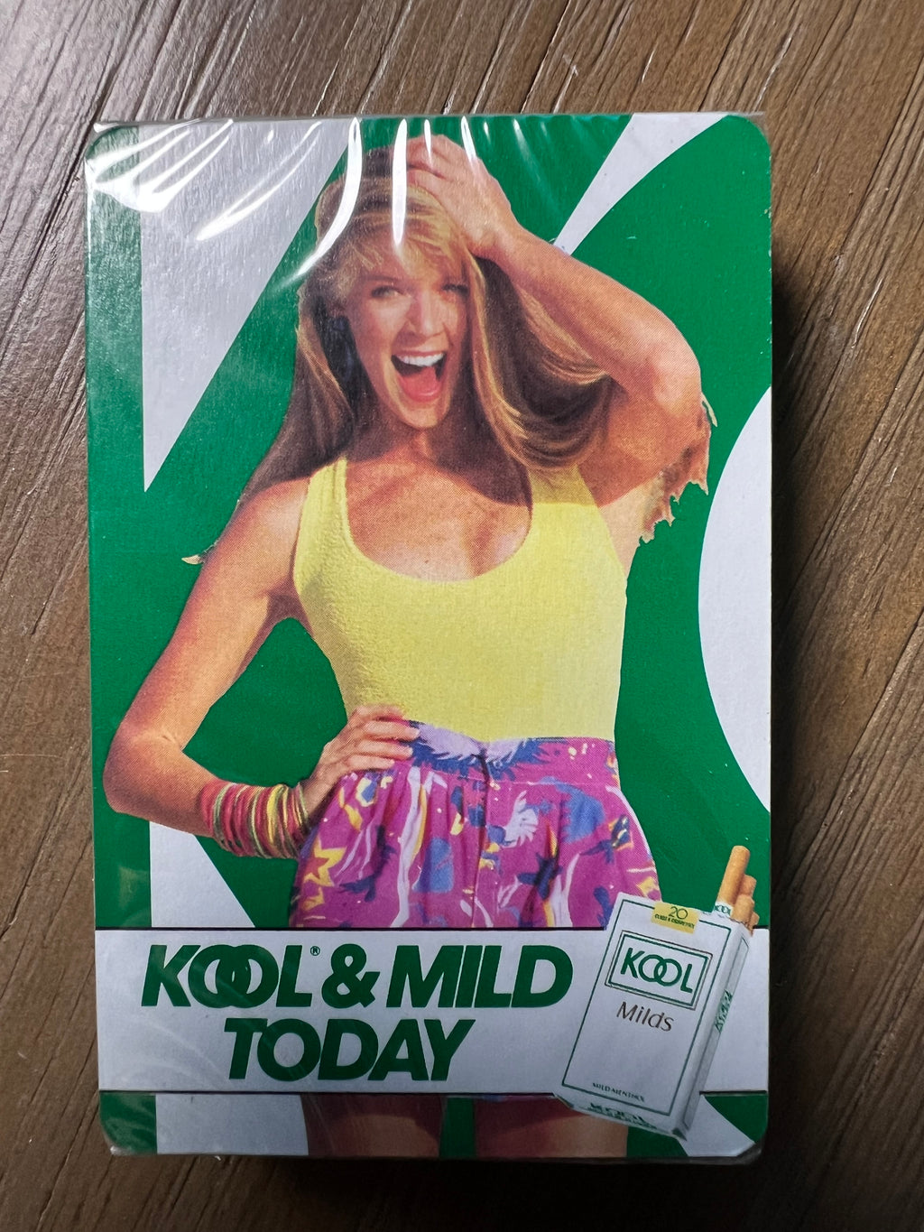 1980s KOOL & Mild Today Promo Playing Cards Sealed Deck