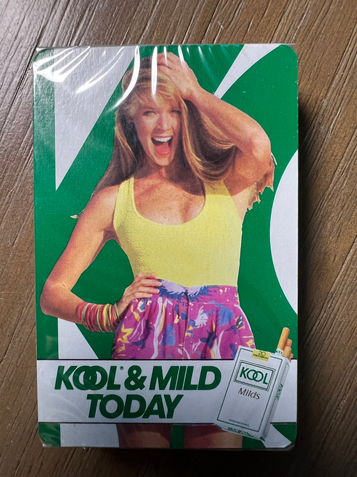 1980s KOOL & Mild Today Promo Playing Cards Sealed Deck